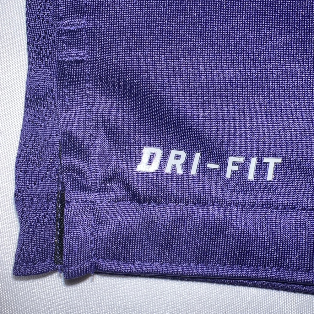 Nike Large Unisex Polo Golf Purple Shirt Short Sleeve Button Down Collectors 232 - Picture 5 of 14